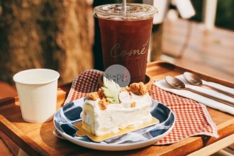 come escape cafe ร้านกาแฟ ร้านเค้ก ร้านขนม ราชพฤกษ์ ใกล้ bts บางหว้า